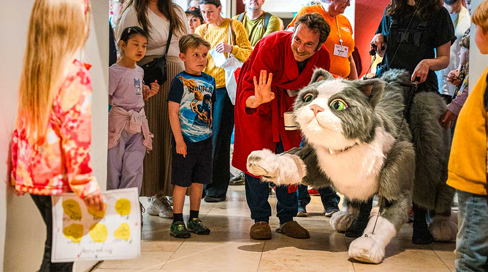 Nudge Puppets at Edinburgh International Children’s Festival’s Family Day 